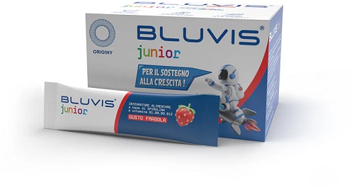 BLUVIS JUNIOR FRAGOLA 20 STICK - Gruppofarmastore.it
