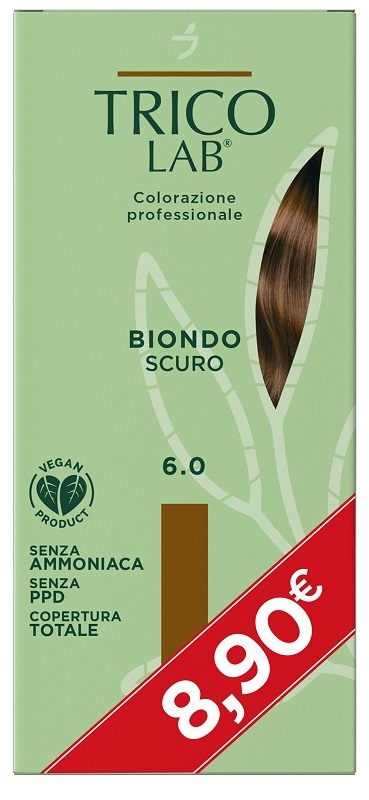 LABORATORIO DELLA FARMACIA COLORE 6,0 BIONDO SCURO PROMO 1 CREMA COLORANTE 50 ML + 1 RIVELATORE IN CREMA 75 ML - Gruppofarmastore.it