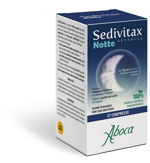 SEDIVITAX NOTTE ADVANCED 27 COMPRESSE - Gruppofarmastore.it