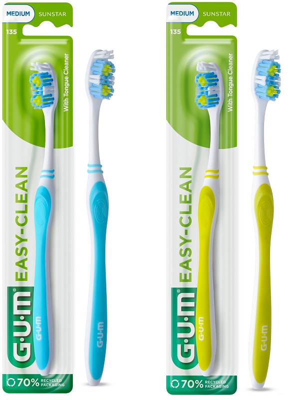 GUM EASY CLEAN TOOTHBRUSH - Gruppofarmastore.it