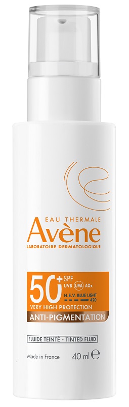 EAU THERMALE AVENE SOLARE FLUIDO COL ANTIMACCHIE SPF 50+ 40 ML - Gruppofarmastore.it