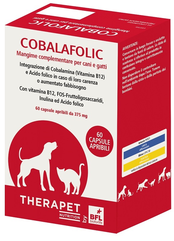 COBALAFOLIC THERAPET 60 CAPSULE - Gruppofarmastore.it
