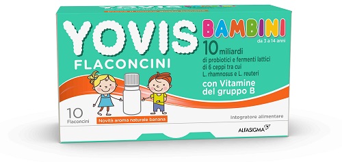 YOVIS BAMBINI BANANA 10 FLACONCINI DA 10 ML - Gruppofarmastore.it