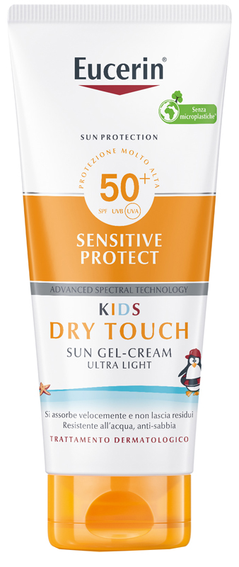 EUCERIN SUN KIDS DRY TOUCH GEL CREAM SPF50+ 200 ML - Gruppofarmastore.it