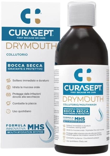 CURASEPT DRYMOUTH COLLUTORIO 500 ML - Gruppofarmastore.it