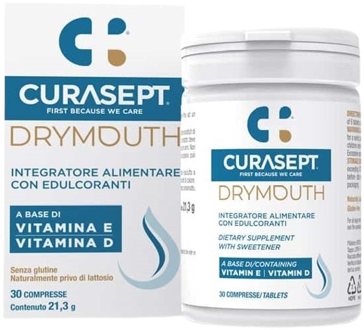 CURASEPT DRYMOUTH 30 COMPRESSE - Gruppofarmastore.it