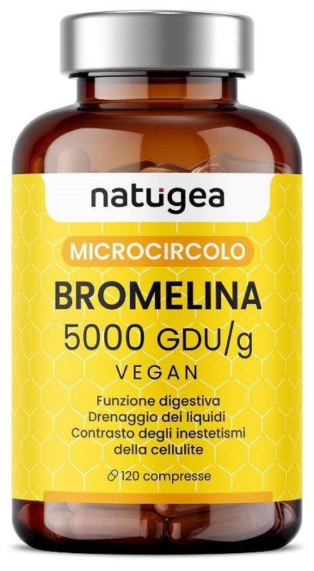 NATUGEA BROMELINA 5000 5000 GDU/G 120 COMPRESSE - Gruppofarmastore.it