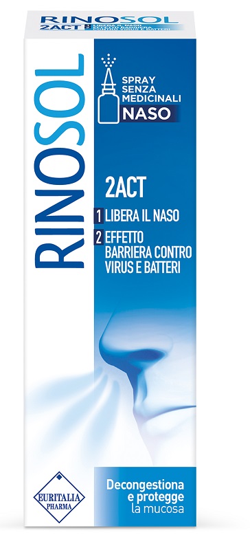 SPRAY NASALE RINOSOL 2ACT 15 ML - Gruppofarmastore.it