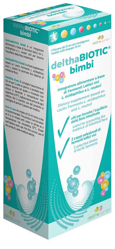 DELTHABIOTIC BIMBI GOCCE 15 ML - Gruppofarmastore.it
