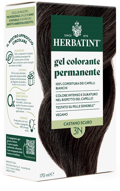 HERBATINT 3N CASTANO SCURO 170 ML - Gruppofarmastore.it