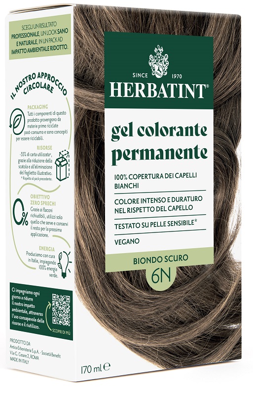 HERBATINT 6N BIONDO SCURO 170 ML - Gruppofarmastore.it