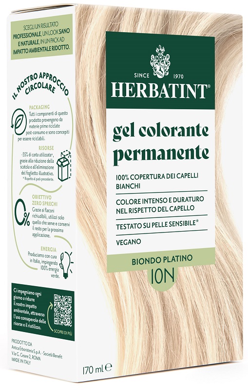 HERBATINT 10N BIONDO PLATINO 170 ML - Gruppofarmastore.it