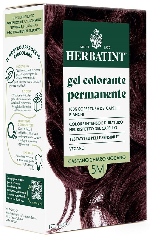 HERBATINT 5M CASTANO CHIARO MOGANO 170 ML - Gruppofarmastore.it