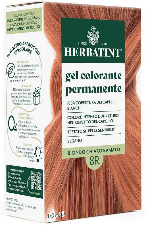 HERBATINT 8R BIONDO CHIARO RAMATO 170 ML - Gruppofarmastore.it