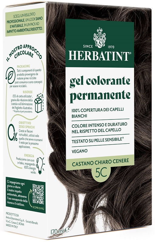 HERBATINT 5C CASTANO CHIARO CENERE 170 ML - Gruppofarmastore.it