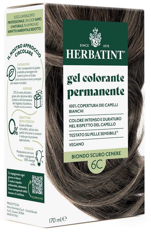 HERBATINT 6C BIONDO SCURO CENERE 170 ML - Gruppofarmastore.it