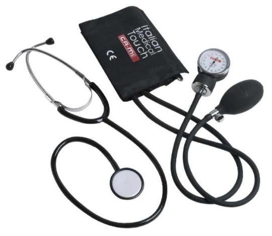 SFIGMOMANOMETRO ANEROIDE CON STETOSCOPIO A-100 - Gruppofarmastore.it