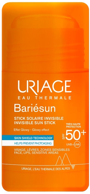 URIAGE EAU THERMALE BARIESUN SPF50+ STICK SOLAIRE INVISIBILE EFFET GLOWY 18 G - Gruppofarmastore.it