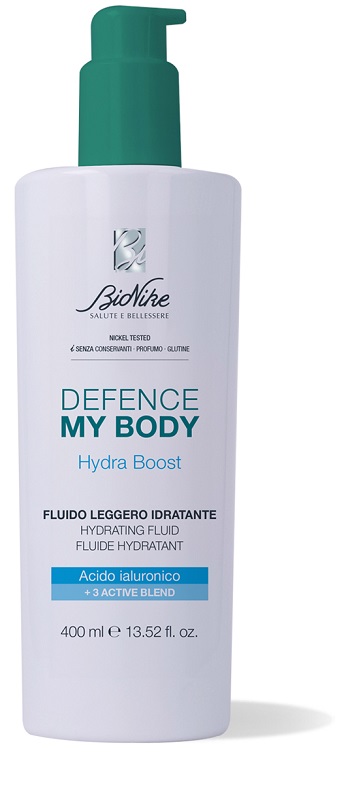 DEFENCE MY BODY HYDRABOOST FLUIDO LEGGERO IDRATANTE 400 ML - Gruppofarmastore.it