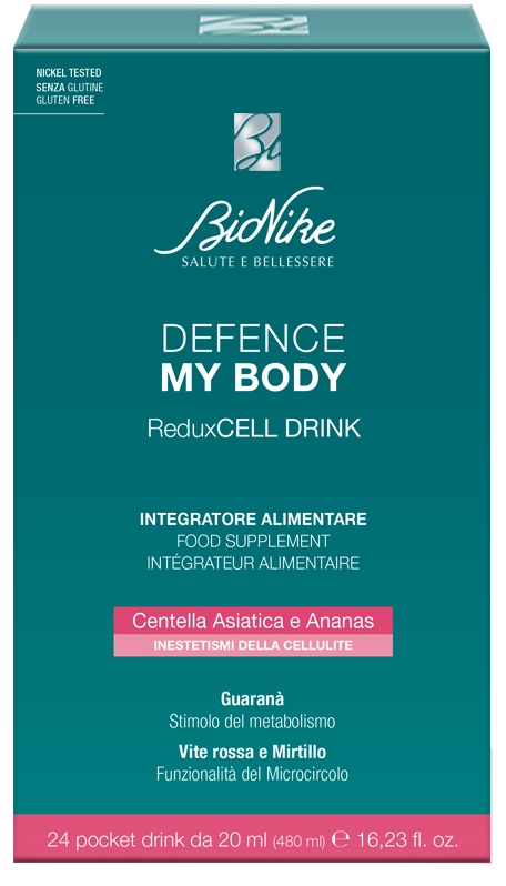 DEFENCE MY BODY REDUXCELL DRINK 24 POCKET DRINK - Gruppofarmastore.it