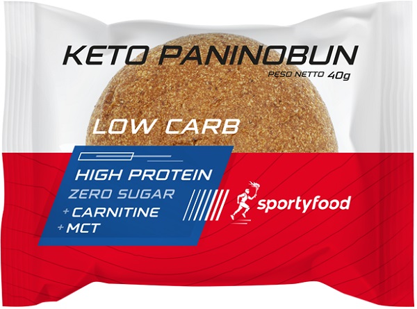 SPORTYFOOD KETO PANINOBUN 40 G - Gruppofarmastore.it