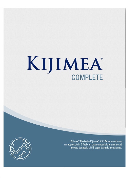 KIJIMEA COMPLETE KIJIMEA RESTART 27 CAPSULE DA 0,29 G + KIJIMEA 53 ADVANCE 84 CAPSULE DA 0,26 G - Gruppofarmastore.it