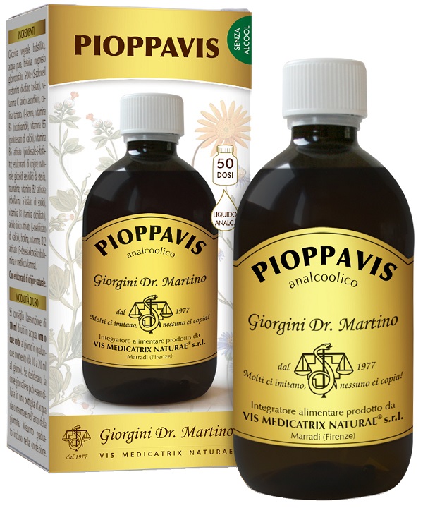 PIOPPAVIS LIQUIDO ANALCOOLICO 500 ML - Gruppofarmastore.it