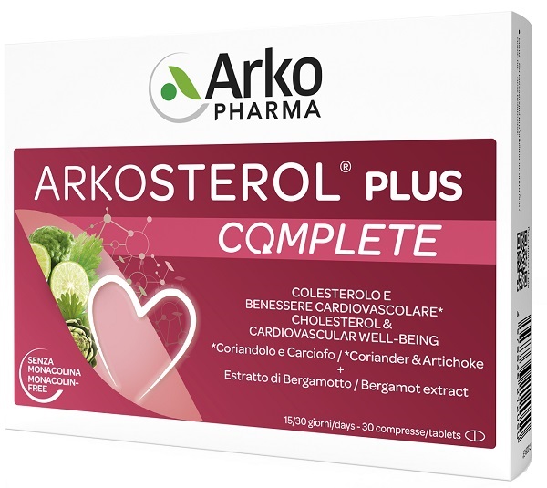 ARKOSTEROL PLUS COMPLETE 30 COMPRESSE - Gruppofarmastore.it