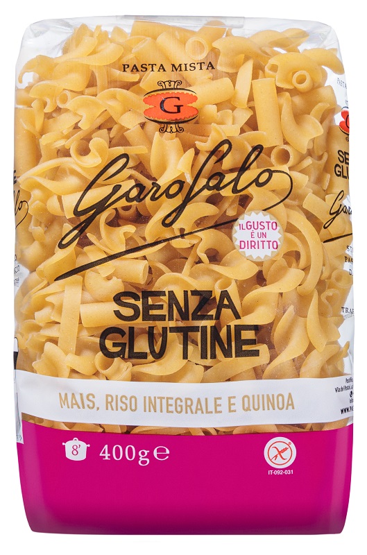 GAROFALO PASTA MISTA DI MAIS RISO INTEGRALE E QUINOA 400 G - Gruppofarmastore.it