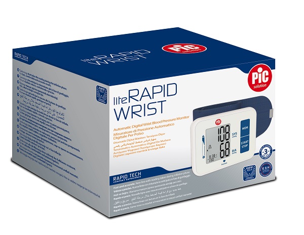 MISURATORE PRESSIONE AUTOMATICO PIC LITERAPID WRIST - Gruppofarmastore.it
