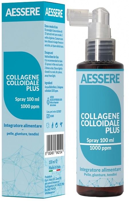 COLLAGENE COLLOIDALE PLUS 1000PPM 100 ML - Gruppofarmastore.it
