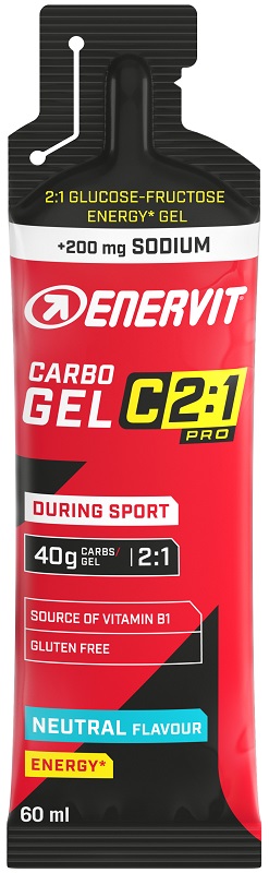 ENERVIT C2:1 PRO CARBO GEL SODIO NEUTRAL 60 ML GLUTEN FREE - Gruppofarmastore.it
