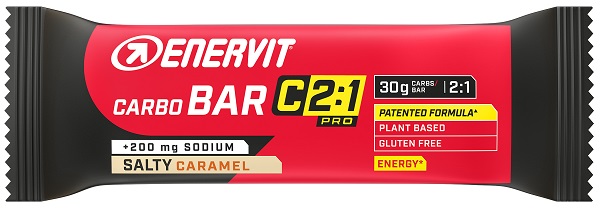 ENERVIT C2:1 PRO CARBO SODIO SALTY CARAMEL 45 G GLUTEN FREE - Gruppofarmastore.it