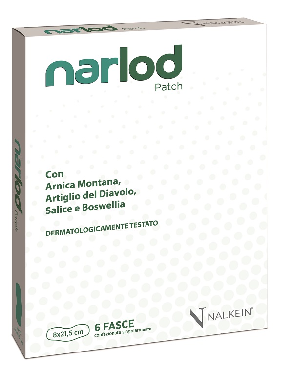 NARLOD PATCH 8X21,5 CM 6 PEZZI - Gruppofarmastore.it
