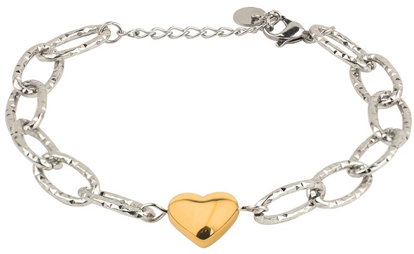 ATELIER 151 BRACCIALE CUORE BOMBATO - Gruppofarmastore.it