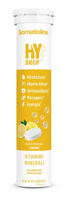 SOMATOLINE HYDROP LIMONE 20 COMPRESSE EFFERVESCENTI - Gruppofarmastore.it