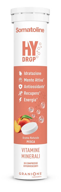 SOMATOLINE HYDROP PESCA 20 COMPRESSE EFFERVESCENTI - Gruppofarmastore.it