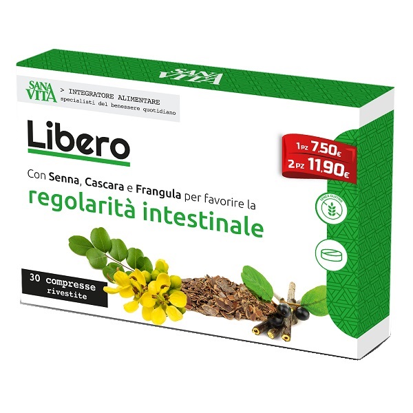 SANAVITA LIBERO 30 COMPRESSE RIVESTITE SENZA GLUTINE - Gruppofarmastore.it