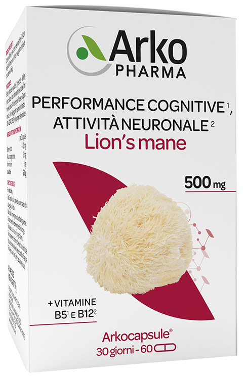 ARKOCAPSULE LION'S MANE 60 CAPSULE - Gruppofarmastore.it