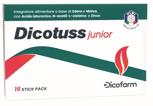 DICOTUSS JUNIOR 16 STICK PACK DA 5 ML - Gruppofarmastore.it