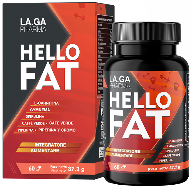 LAGA PHARMA HELLOFAT 60 CAPSULE - Gruppofarmastore.it