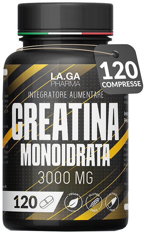 LAGA PHARMA CREATINA 120 COMPRESSE - Gruppofarmastore.it