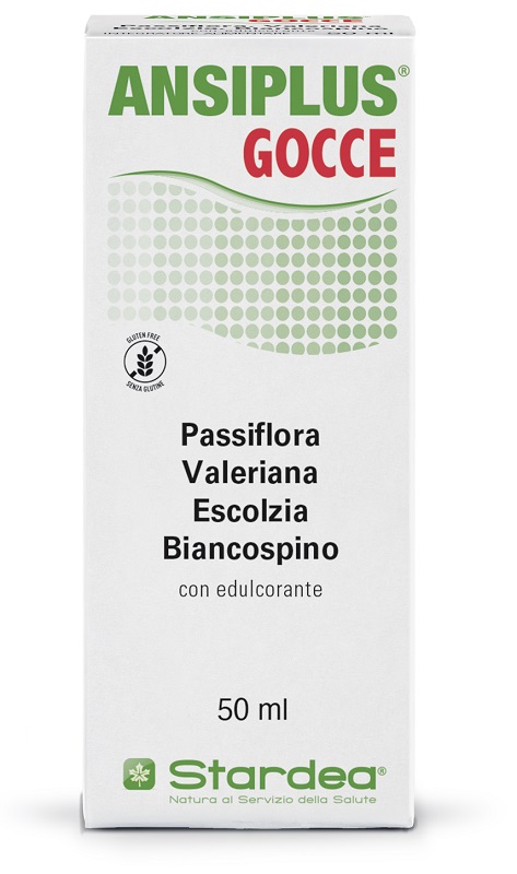 ANSIPLUS GOCCE 50 ML SENZA GLUTINE CON EDULCORANTE SENZA ALCOL - Gruppofarmastore.it