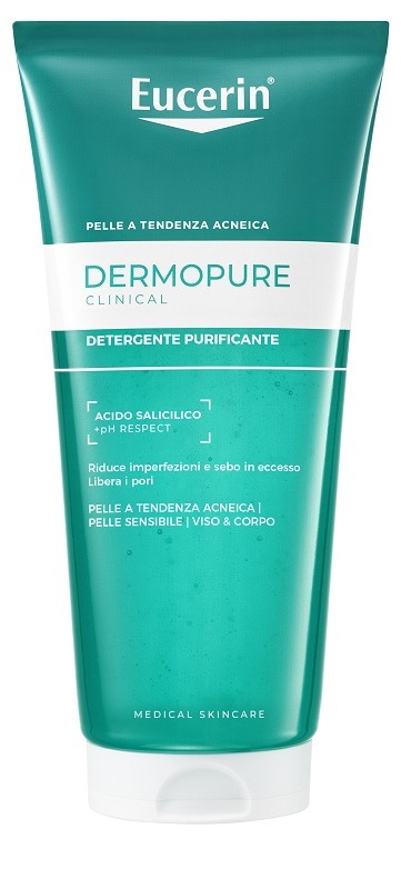 EUCERIN DERMOPURE CLINICAL DETERGENTE PURIFICANTE 200 ML - Gruppofarmastore.it