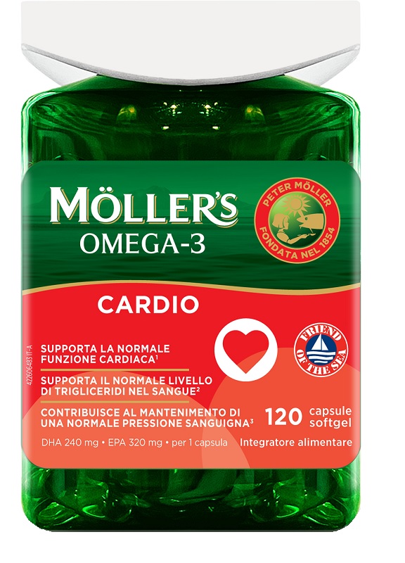MOLLER'S OMEGA 3 CARDIO 110 SOFTGEL - Gruppofarmastore.it
