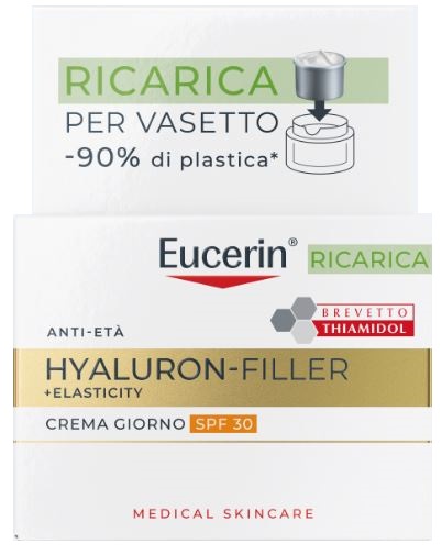 EUCERIN HYALURON FILLER+ ELASTICITY CREMA GIORNO SPF30 REFILL 50 ML - Gruppofarmastore.it