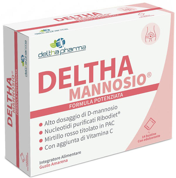 DELTHA MANNOSIO 14 BUSTINE AMARENA SENZA GLUTINE E LATTOSIO - Gruppofarmastore.it