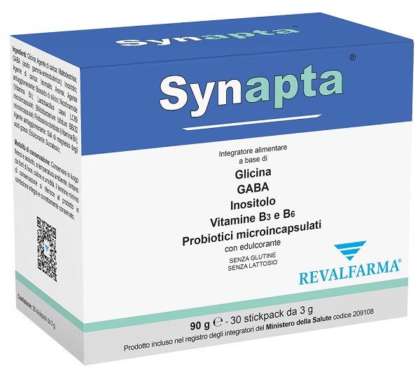 SYNAPTA 30 STICKPACK CON EDULCORANTE SENZA GLUTINE E LATTOSIO - Gruppofarmastore.it