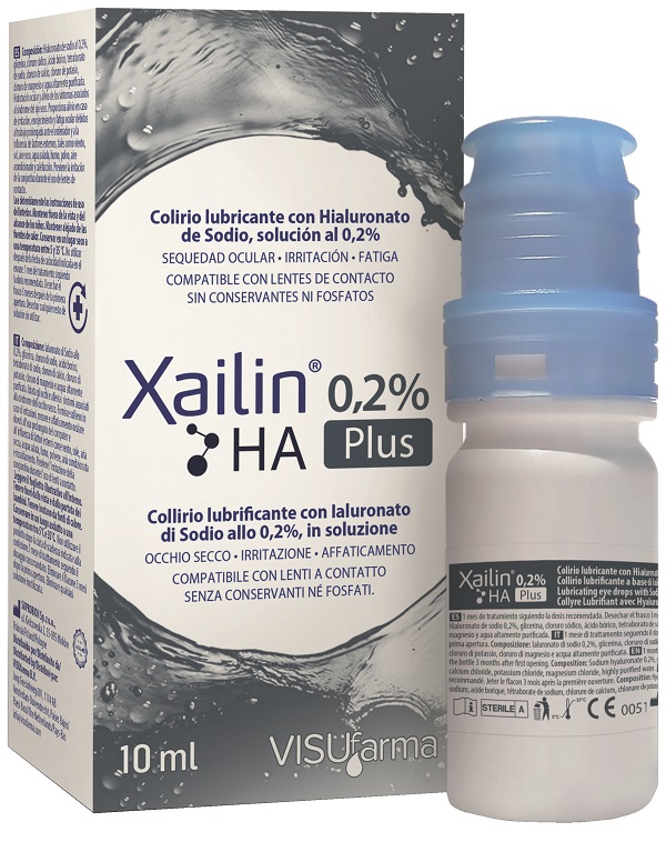 XAILIN PLUS 0,2% HA COLLIRIO 10 ML - Gruppofarmastore.it