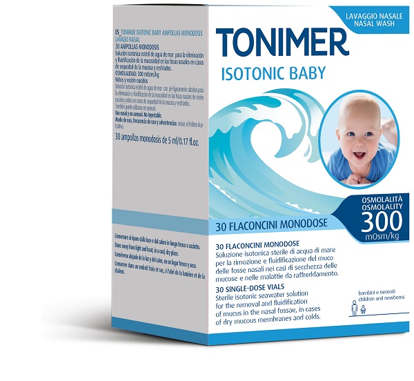 ISOTONIC BABY TONIMER 30 FLACONCINI MONODOSE 5 ML - Gruppofarmastore.it